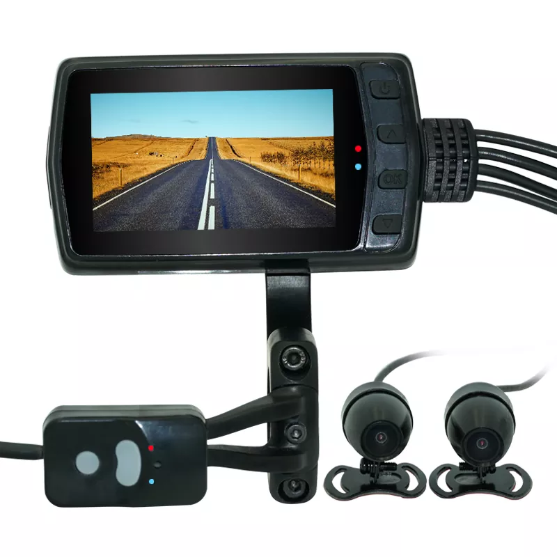 Akses WiFi kepada Rakaman Dash Cam Motosikal Dwi-Kanta pada Telefon Anda